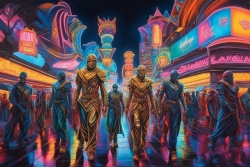 Œuvre d'art moderne Citygroup