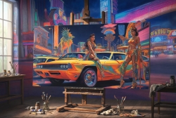 Œuvre d'art moderne Citygroup