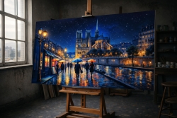 Œuvre d'art moderne Paris