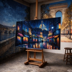 Œuvre d'art moderne Paris