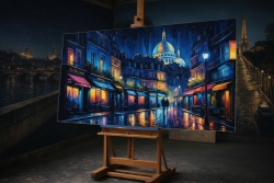 Œuvre d'art moderne Paris