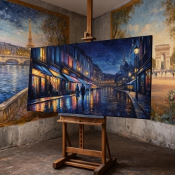 Œuvre d'art moderne Paris