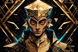 Œuvre d'art moderne Warriormonk