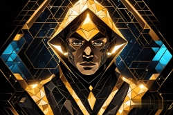 Œuvre d'art moderne Warriormonk